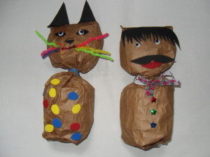 Paper Bag People and Animals
