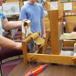 Nancy Parris' table loom