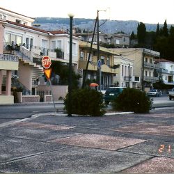 The town of Vrondatos on the island of Chios