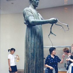 The Charioteer at the Museum in Delphi