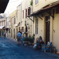 Street Scene in Old Rhodes City