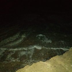 Dead Sea at night