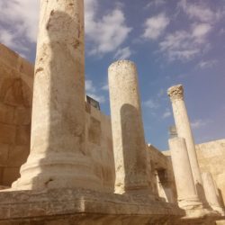 Columns in ruins