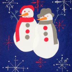 SEASONAL PROJECT: MR. AND MRS. SNOW PEOPLE
