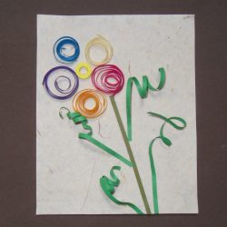 Quilled Design Greeting Card
