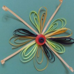 Quilled Card: Flower