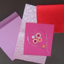 Quilled Heart Materials