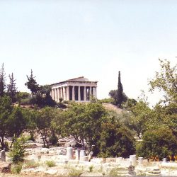 Temple at the Roman Agora