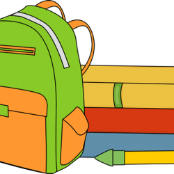 Books and Backpack