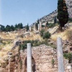 Ruins at Delphi, Greece