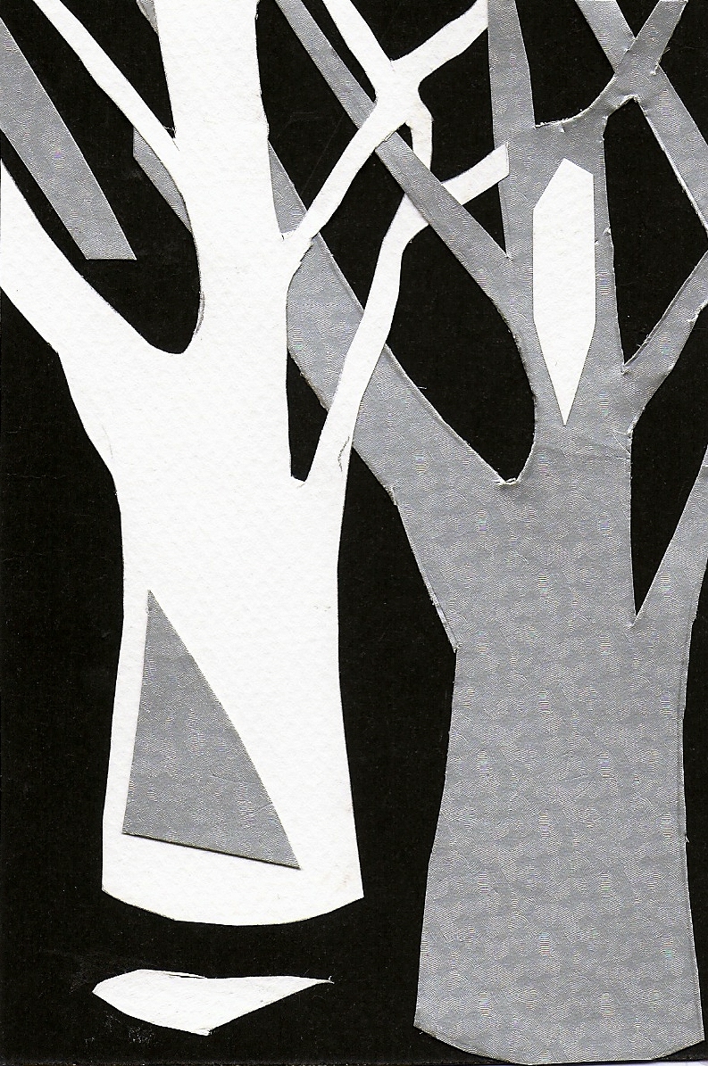 Winter: four-seasons-paper-cut-outs
