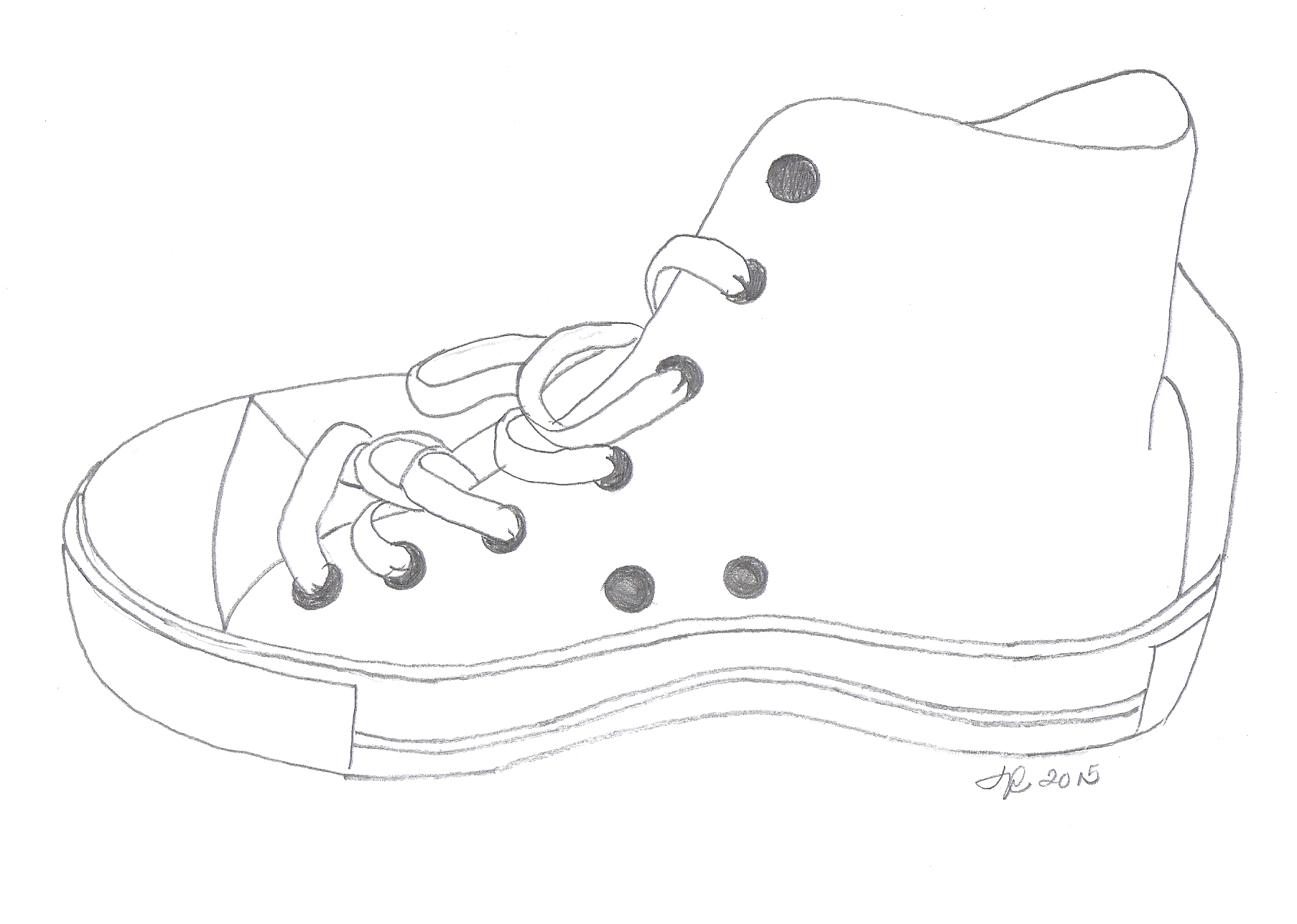 Can you make this sneaker smelly, stinky and just plain awful? Color it!