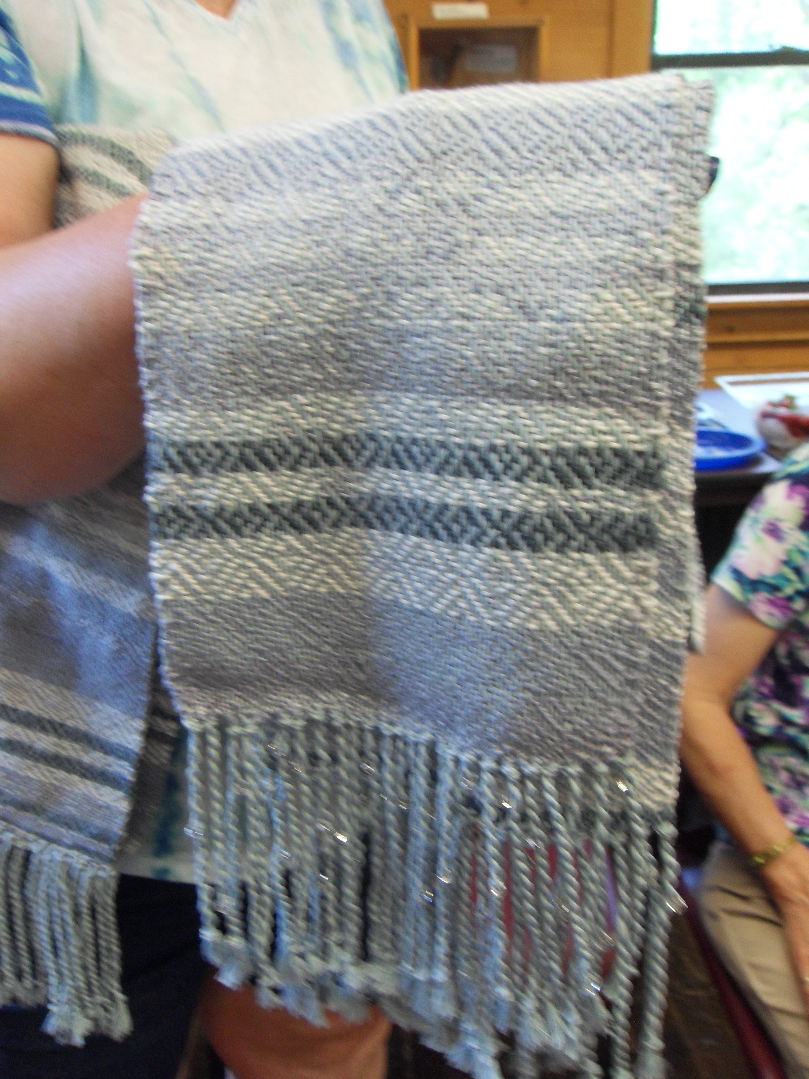 Nancy Parris' weaving